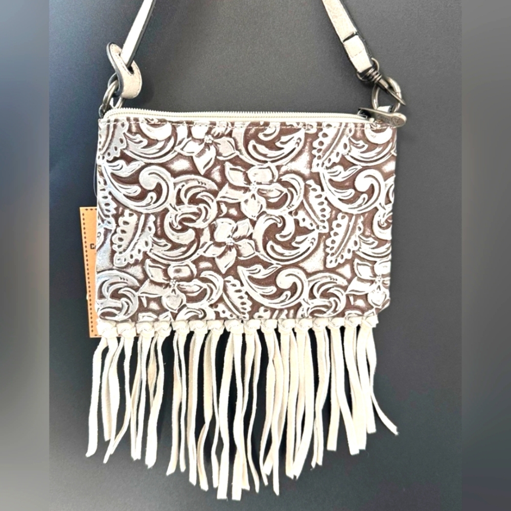 New With Tags Justin Boots Convertible Bag to Wristlet